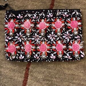 Beaded/jeweled clutch